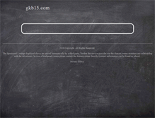 Tablet Screenshot of gkb15.com